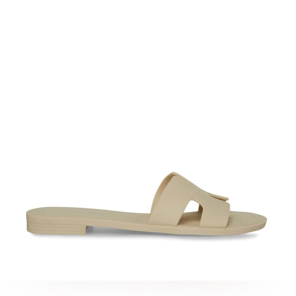 Steve Madden Hadyn-J Natural slides size 8 - Picture 3 of 5
